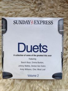 Music CDs: Duets - Cd album - Sunday Express - Meat Loaf with Cher - Tin Tin out and Emma Bunton